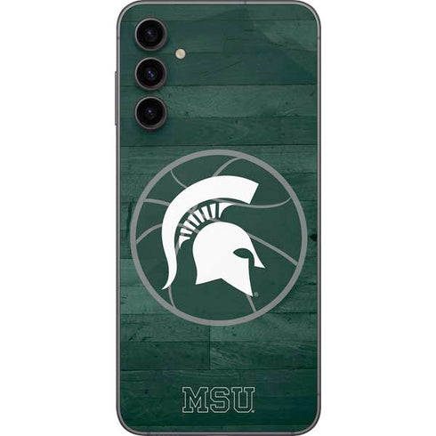 Michigan State University Basketball Courtside Galaxy A14 5G Skin