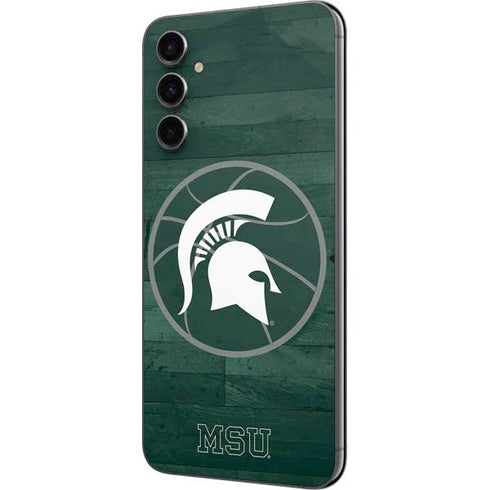 Michigan State University Basketball Courtside Galaxy A14 5G Skin