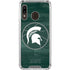 Michigan State University Basketball Courtside Galaxy A30 Clear Case