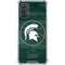 Michigan State University Basketball Courtside Galaxy A32 5G Clear Case