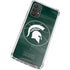 Michigan State University Basketball Courtside Galaxy A32 5G Clear Case