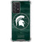 Michigan State University Basketball Courtside Galaxy A52 5G Clear Case