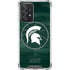 Michigan State University Basketball Courtside Galaxy A52 5G Clear Case