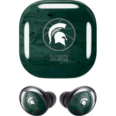 Michigan State University Basketball Courtside Galaxy Buds Pro Skin