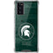 Michigan State University Basketball Courtside Galaxy Note20 5G Clear Case
