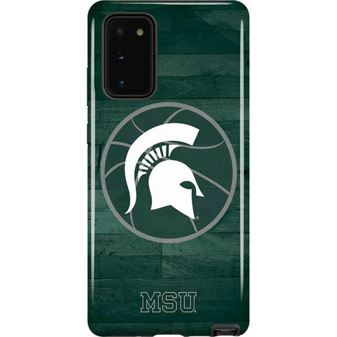 Michigan State University Basketball Courtside Galaxy Note20 5G Pro Case