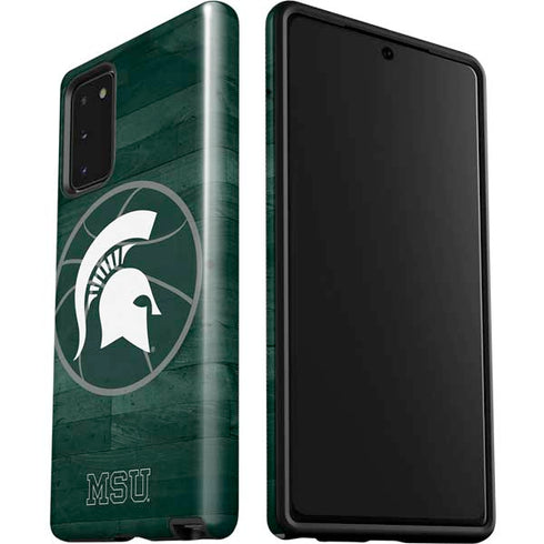 Michigan State University Basketball Courtside Galaxy Note20 5G Pro Case