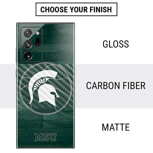 Michigan State University Basketball Courtside Galaxy Note20 Ultra 5G Skin
