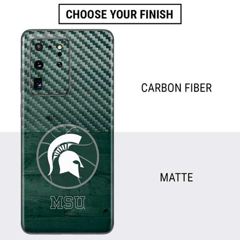 Michigan State University Basketball Courtside Galaxy S20 Ultra 5G Skin