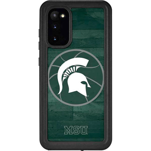 Michigan State University Basketball Courtside Galaxy S20 Waterproof Case