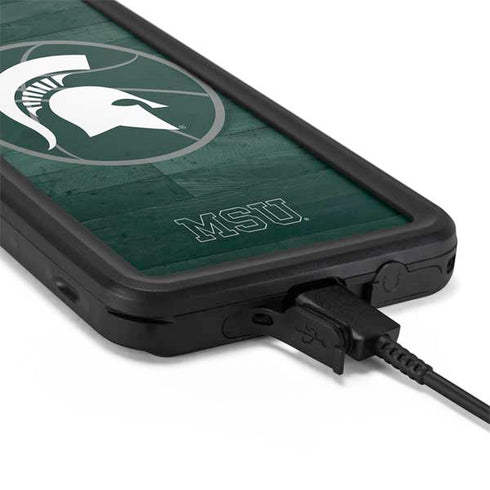 Michigan State University Basketball Courtside Galaxy S20 Waterproof Case