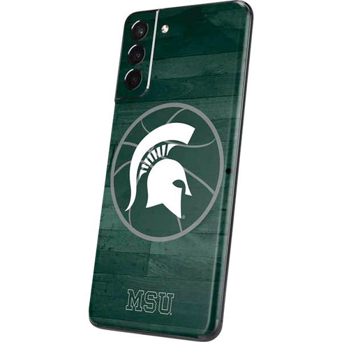 Michigan State University Basketball Courtside Galaxy S21 5G Skin