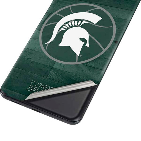 Michigan State University Basketball Courtside Galaxy S21 5G Skin
