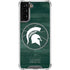 Michigan State University Basketball Courtside Galaxy S21 FE Clear Case