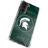 Michigan State University Basketball Courtside Galaxy S21 FE Clear Case