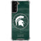 Michigan State University Basketball Courtside Galaxy S21 Plus 5G Clear Case