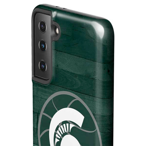 Michigan State University Basketball Courtside Galaxy S21 Plus 5G Pro Case