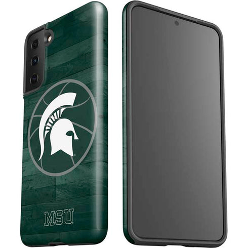 Michigan State University Basketball Courtside Galaxy S21 Plus 5G Pro Case