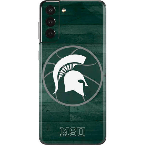 Michigan State University Basketball Courtside Galaxy S21 Plus 5G Skin