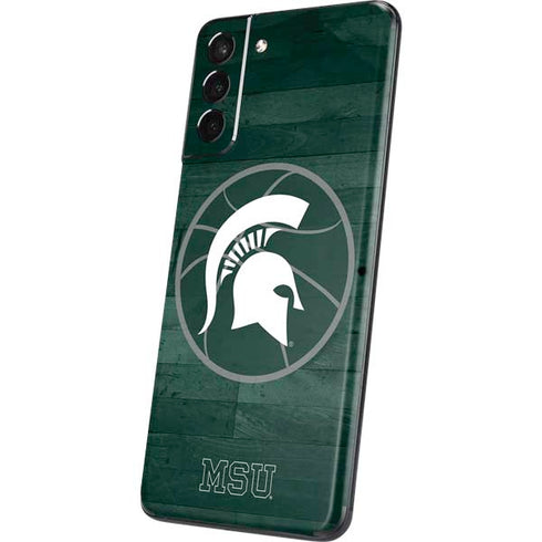 Michigan State University Basketball Courtside Galaxy S21 Plus 5G Skin