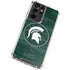 Michigan State University Basketball Courtside Galaxy S21 Ultra 5G Clear Case