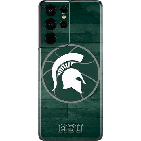 Michigan State University Basketball Courtside Galaxy S21 Ultra 5G Skin