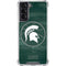 Michigan State University Basketball Courtside Galaxy S22 Clear Case