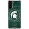 Michigan State University Basketball Courtside Galaxy S22 Plus Clear Case