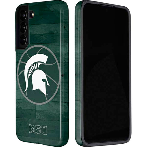 Michigan State University Basketball Courtside Galaxy S22 Plus Pro Case