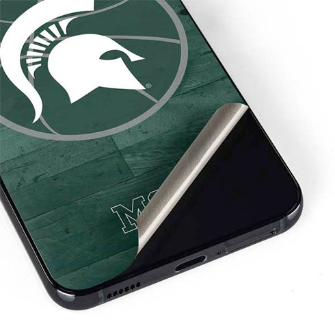 Michigan State University Basketball Courtside Galaxy S22 Plus Skin