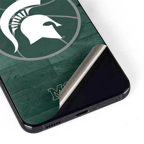 Michigan State University Basketball Courtside Galaxy S22 Skin