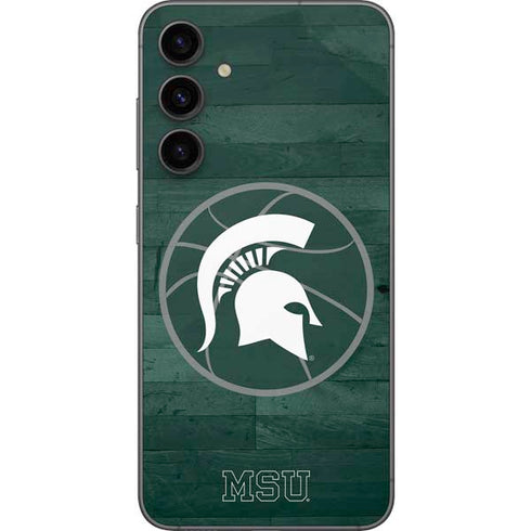 Michigan State University Basketball Courtside Galaxy S23 FE Skin