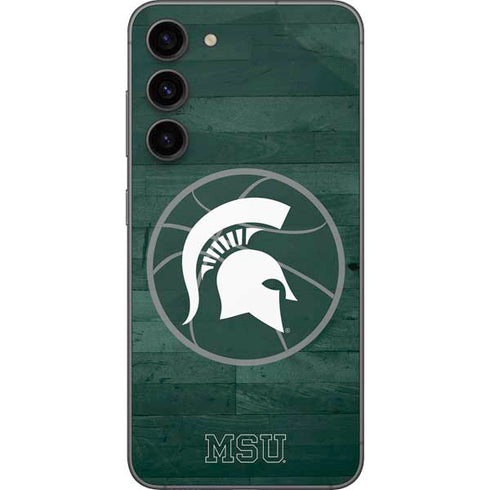 Michigan State University Basketball Courtside Galaxy S23 Plus Skin