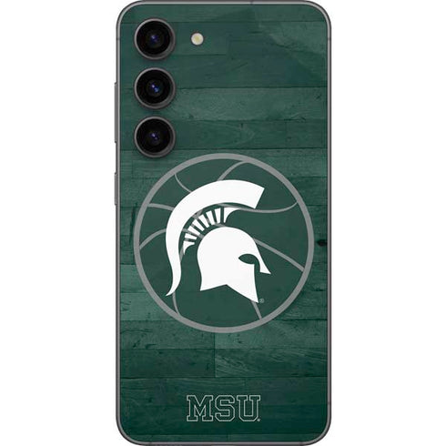 Michigan State University Basketball Courtside Galaxy S23 Skin