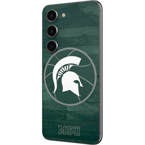 Michigan State University Basketball Courtside Galaxy S23 Skin