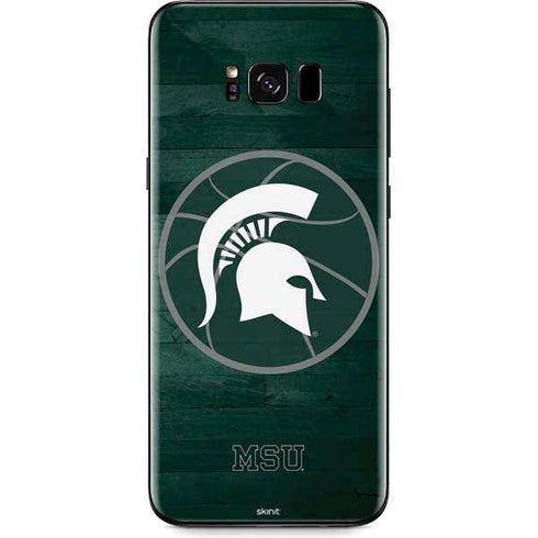 Michigan State University Basketball Courtside Galaxy S8 Plus Skin