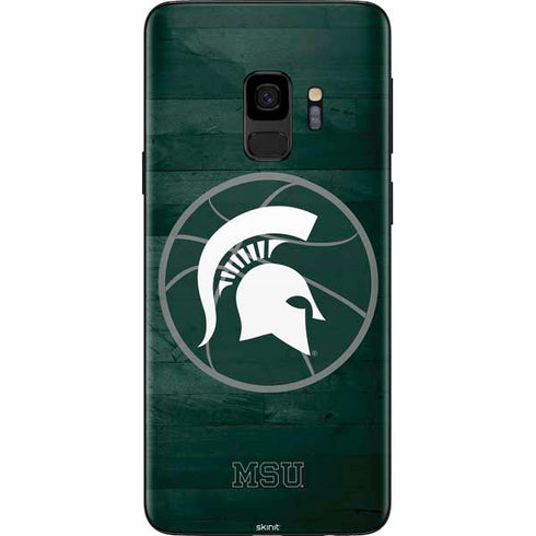 Michigan State University Basketball Courtside Galaxy S9 Skin