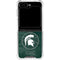 Michigan State University Basketball Courtside Galaxy Z Flip5 5G Clear Case