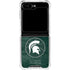 Michigan State University Basketball Courtside Galaxy Z Flip5 5G Clear Case