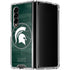 Michigan State University Basketball Courtside Galaxy Z Fold4 5G Clear Case