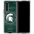 Michigan State University Basketball Courtside Galaxy Z Fold4 5G Clear Case