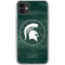 Michigan State University Basketball Courtside iPhone 11 Clear Case