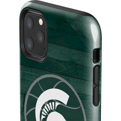 Michigan State University Basketball Courtside iPhone 11 Pro Max Impact Case