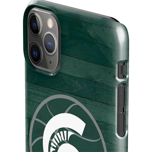Michigan State University Basketball Courtside iPhone 11 Pro Max Lite Case