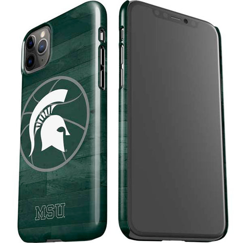Michigan State University Basketball Courtside iPhone 11 Pro Max Lite Case
