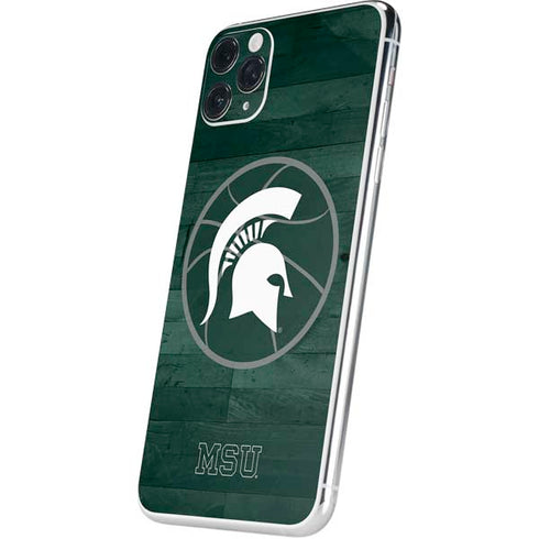 Michigan State University Basketball Courtside iPhone 11 Pro Max Skin