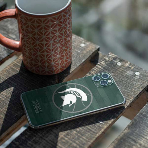 Michigan State University Basketball Courtside iPhone 11 Pro Max Skin