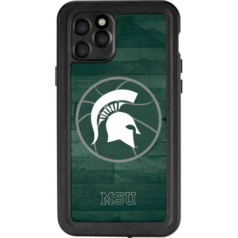 Michigan State University Basketball Courtside iPhone 11 Pro Waterproof Case