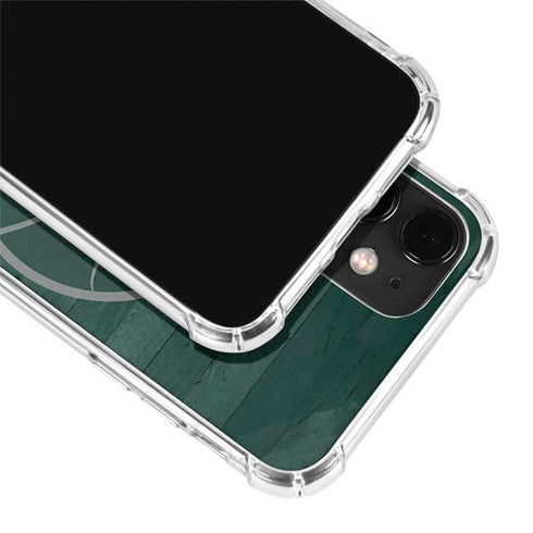 Michigan State University Basketball Courtside iPhone 12 Mini Clear Case
