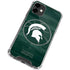 Michigan State University Basketball Courtside iPhone 12 Mini Clear Case